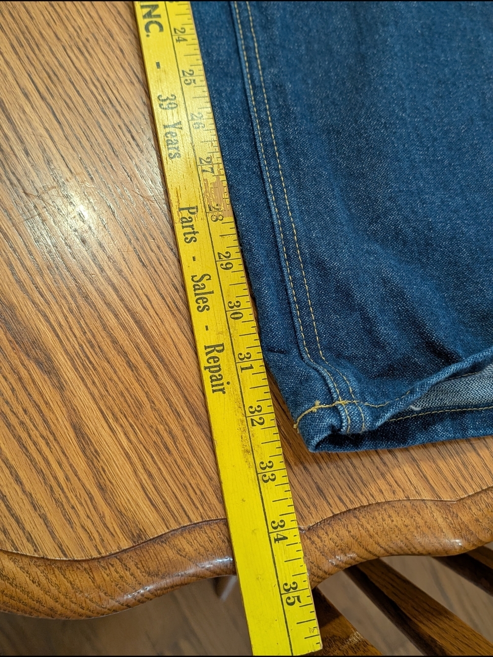 Carhartt FR Flame Resistant Jeans Men's 32x34 CAT 2 NFPA 2112 Dark Wash Workwear - Picture 14 of 16